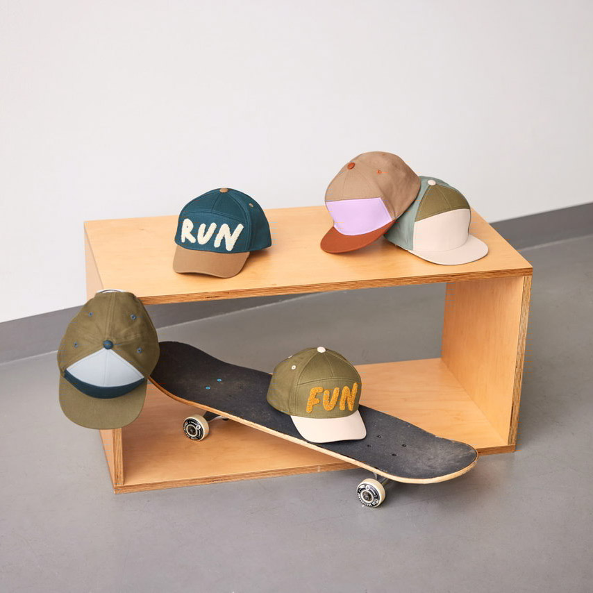 Kinder Cap - Fun in Sand Oliv – Bild 5