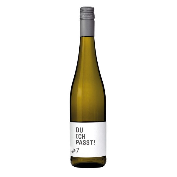 Du, Ich passt - Weißwein Cuvée halbtrocken