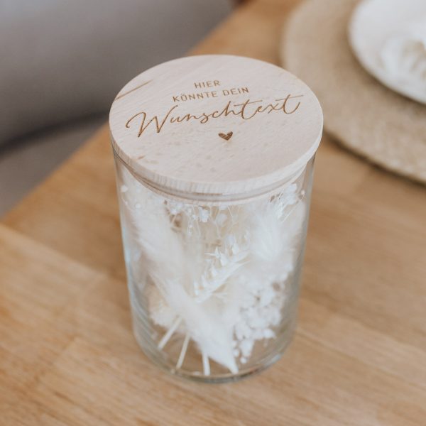 Wunschtext - Personalisiertes Vorratsglas
