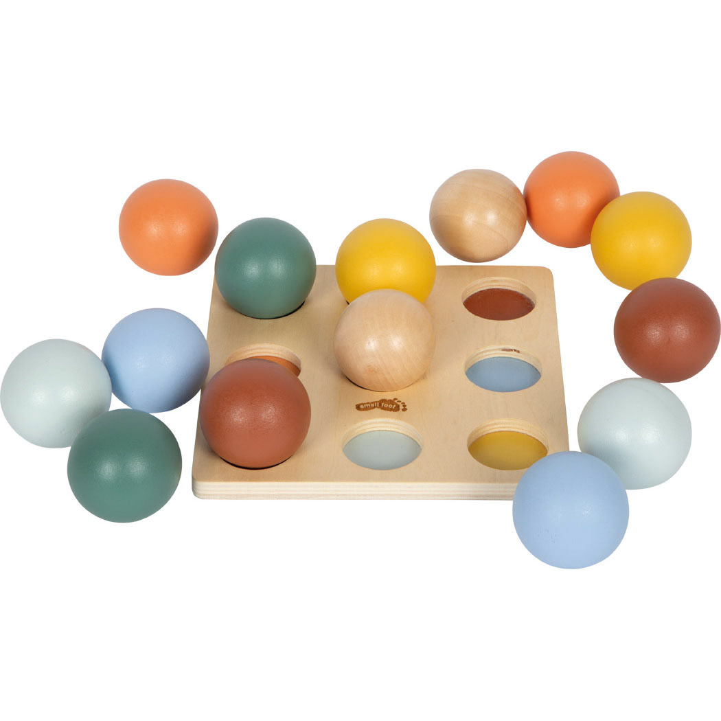 Sortierspiel mit Kugeln - Montessori – Bild 3