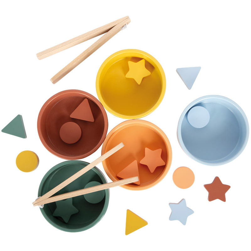 Sortierspiel mit Zange - Montessori – Bild 3