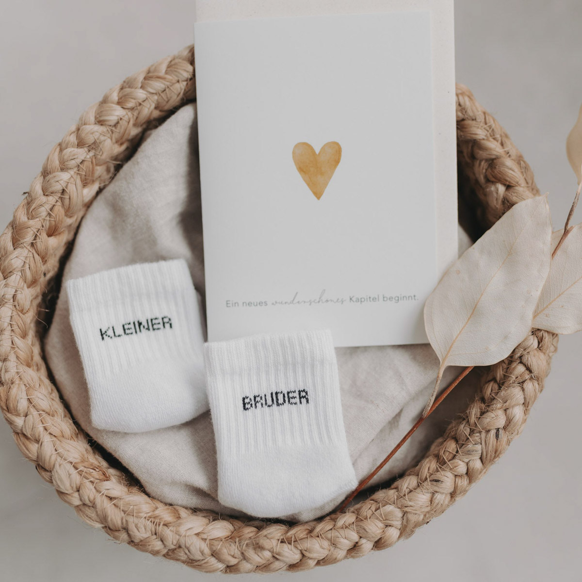 Kleiner Bruder - Babysocken – Bild 4