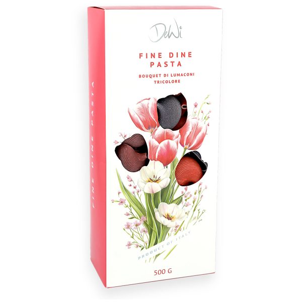 Fine Dine Pasta - Bouquet di Lumaconi Tricolore