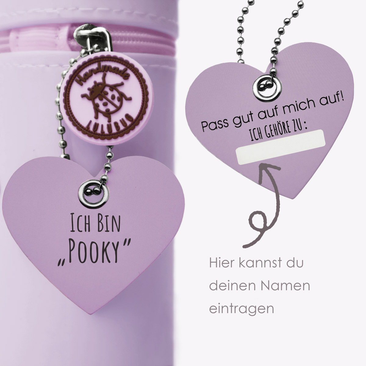 Federmäppchen aus Silikon - Monster "Monster Pooky" – Bild 6