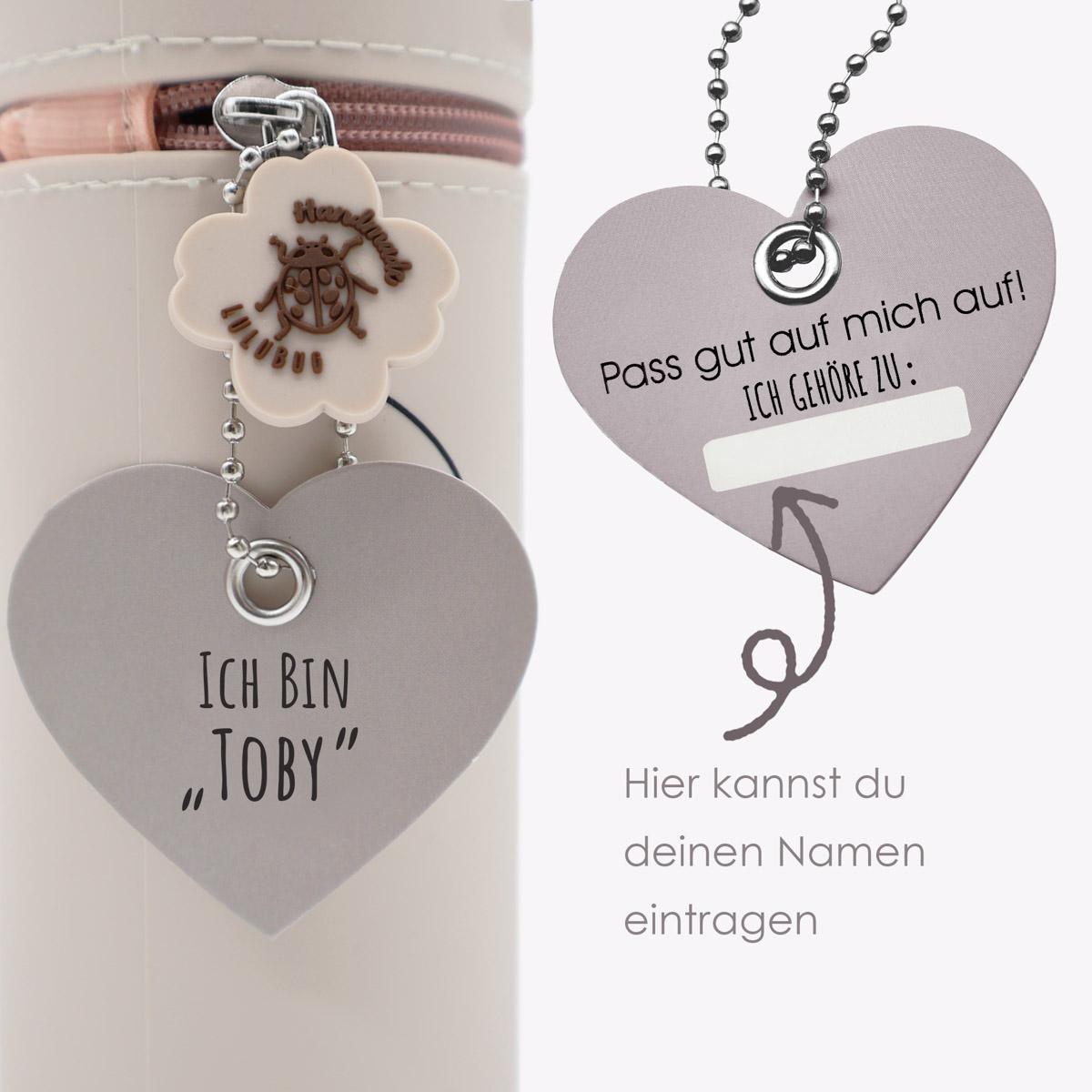 Federmäppchen aus Silikon - Biber "Toby" – Bild 5