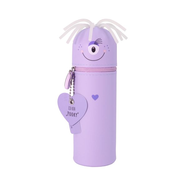 Federmäppchen aus Silikon - Monster "Monster Pooky"