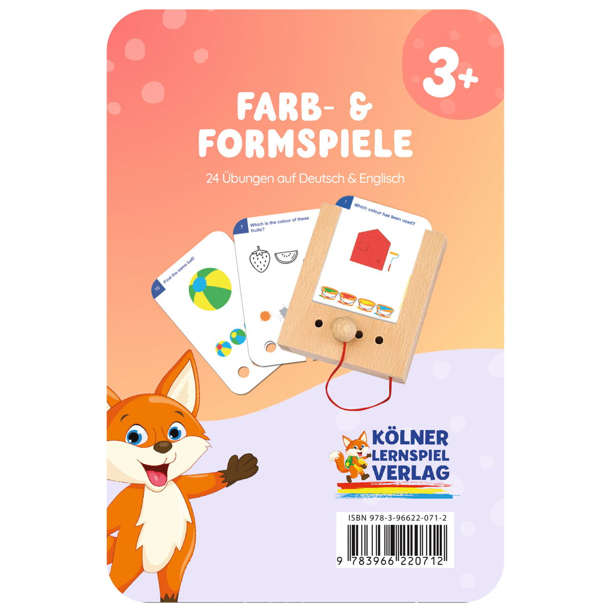 Farb- und Formspiele - Lochkasten