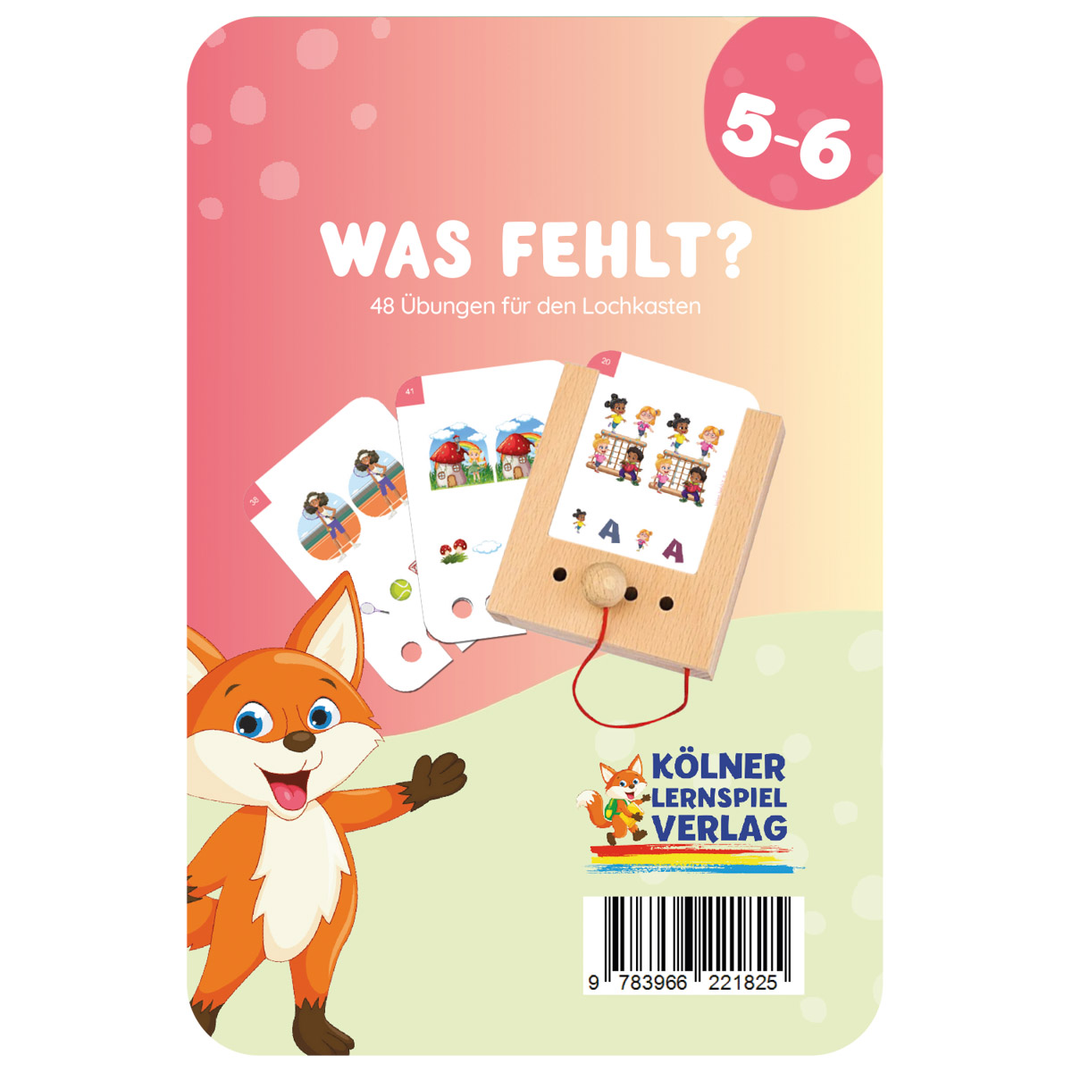 Was fehlt? - Lochkasten