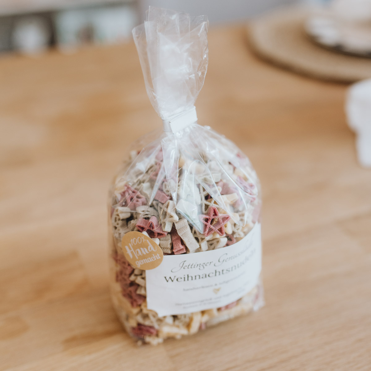 Weihnachtsnudeln – Dreifarbige Pasta – Bild 3