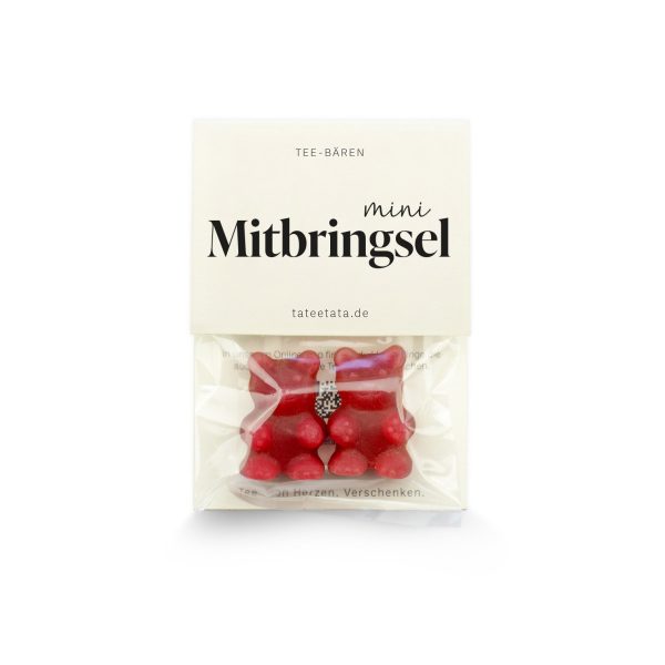 Mini Mitbringsel - Erdbeer Teebären