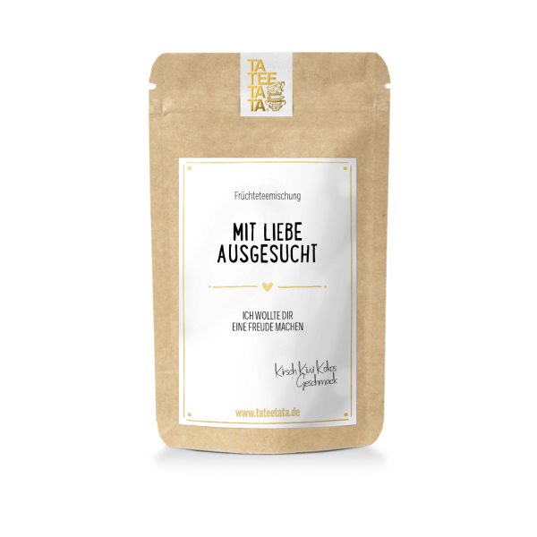 Mit Liebe ausgesucht - Kirsch Kiwi Kokos Früchtetee 15g