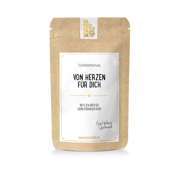 Von Herzen für dich - Acai Himbeere Früchtetee 15g