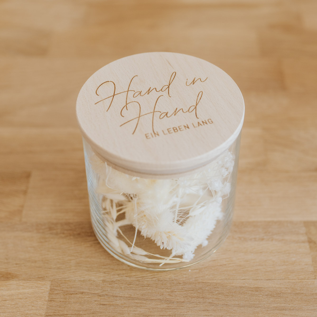 Hand in Hand - Vorratsglas