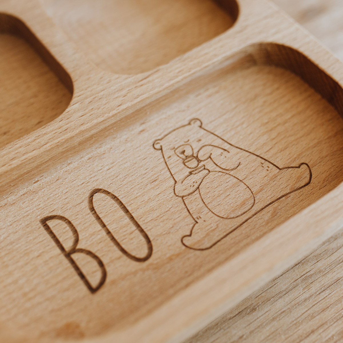 Tier - Personalisierter Kinderteller – Bild 5