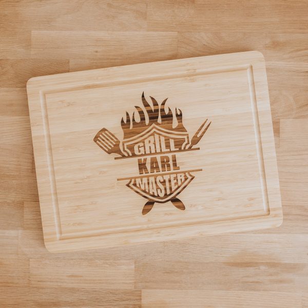 Grillmaster - Personalisiertes Schneidebrett