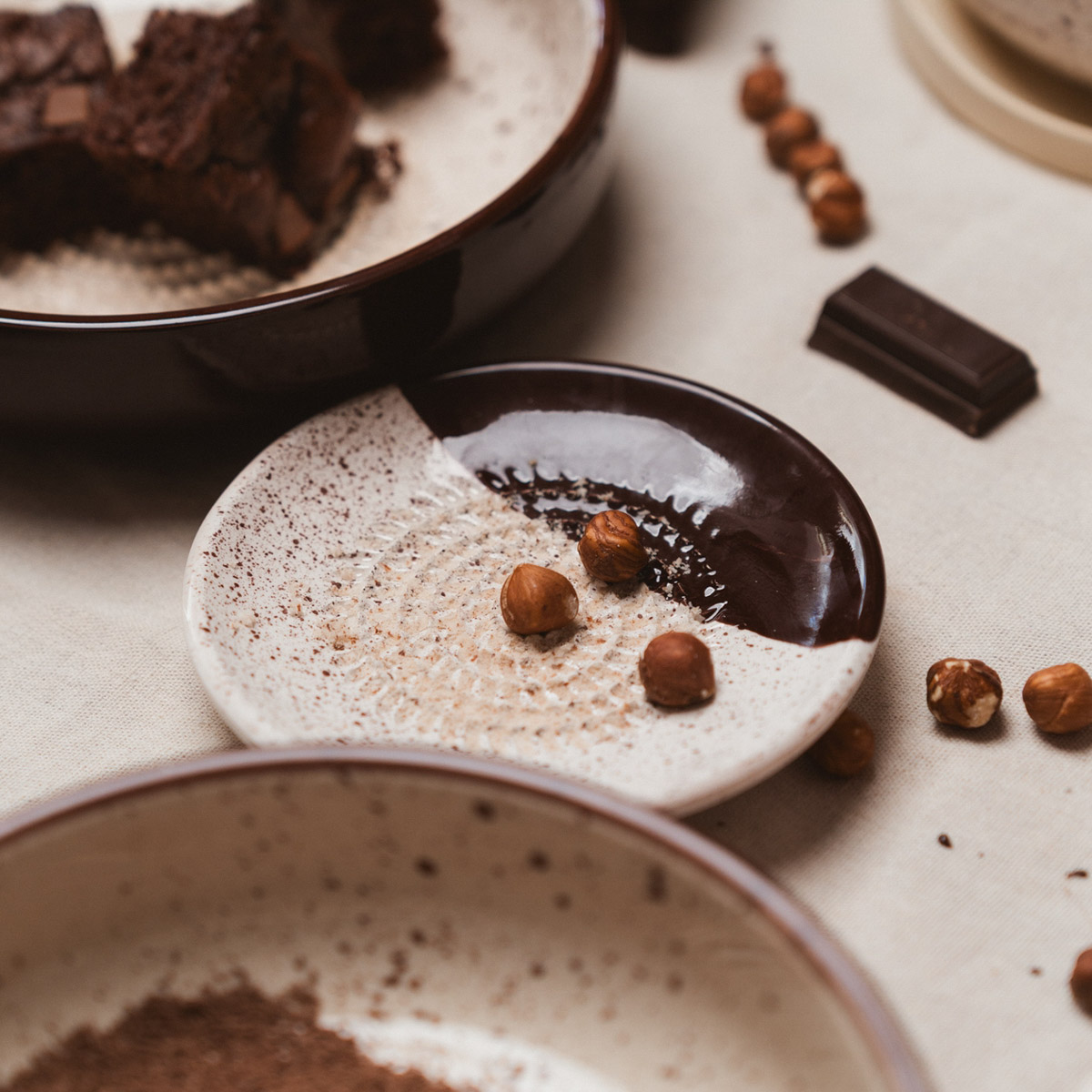 Keramikreibe Knoblauch & Käse - Brownie – Bild 5