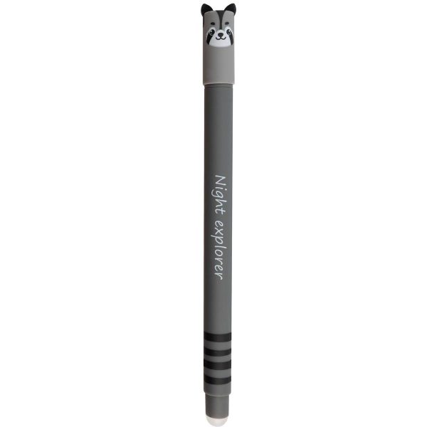 Waschbär - Radierbarer Gelschreiber