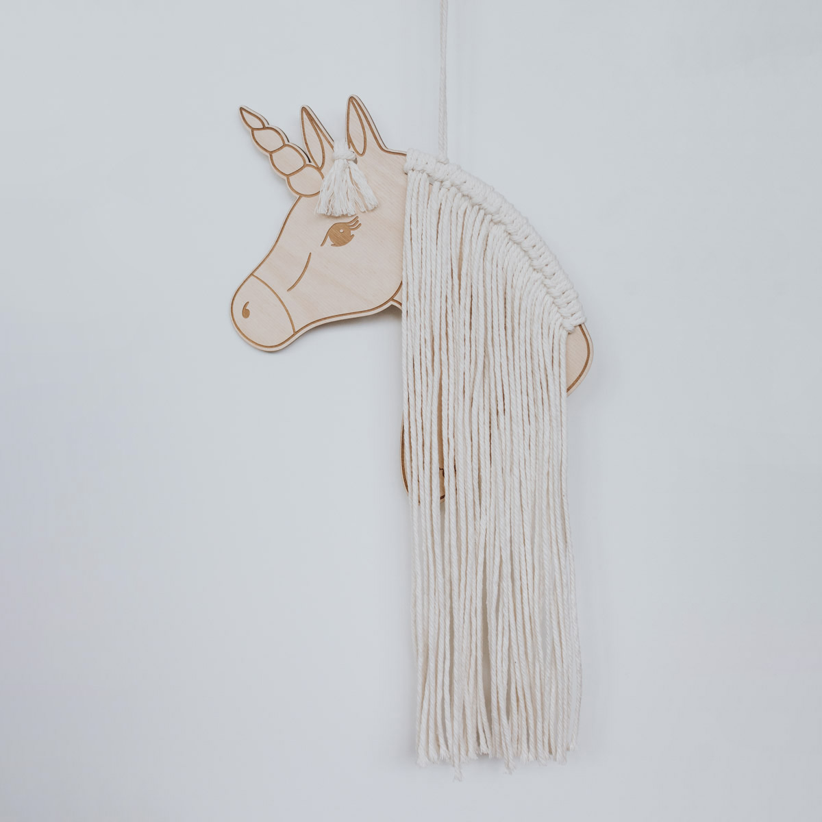 Einhorn - Aufbewahrung für Haarklammern