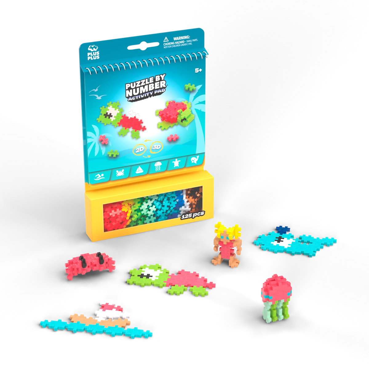Strand Activity Pad - 125 Kreativ-Bausteine – Bild 3