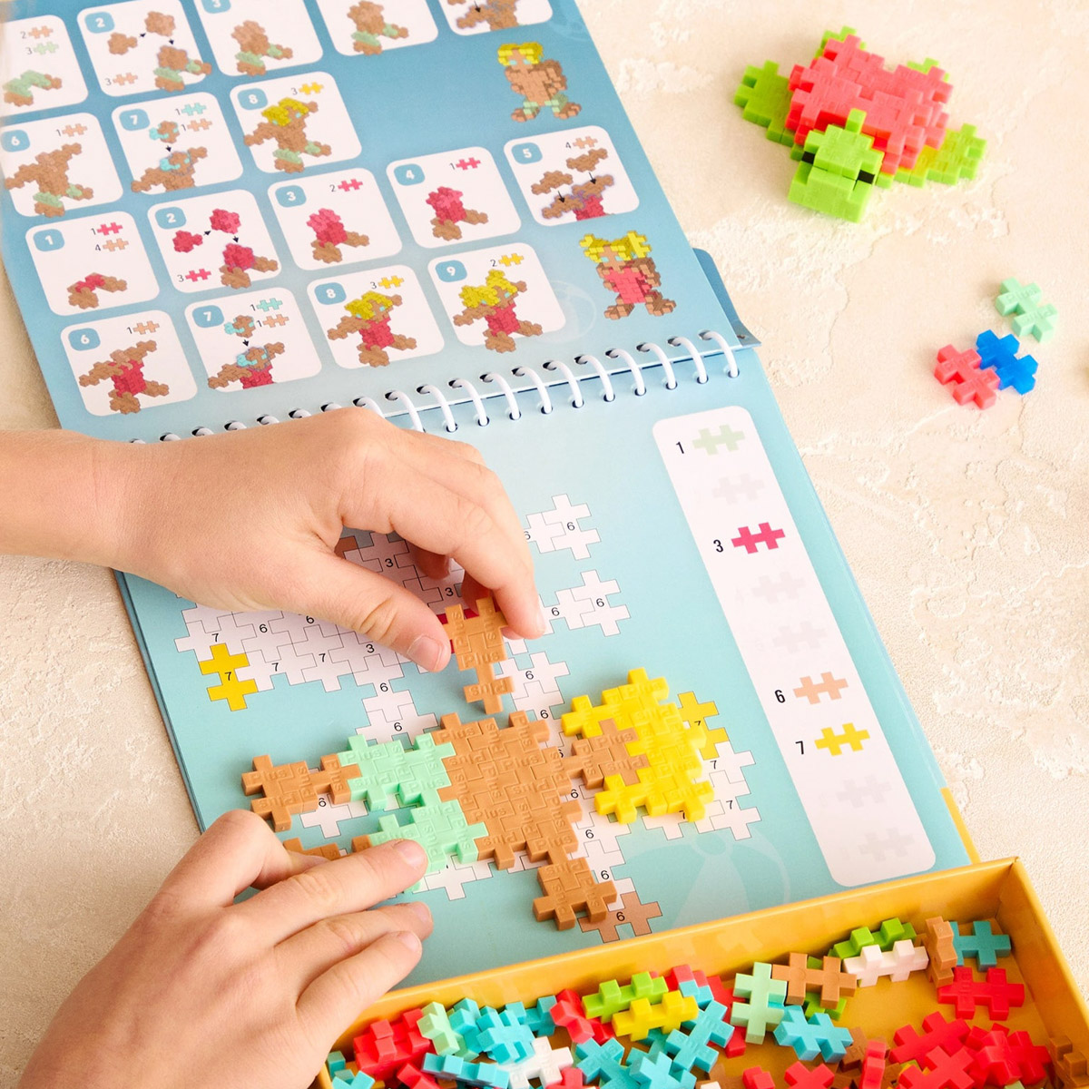Strand Activity Pad - 125 Kreativ-Bausteine – Bild 5