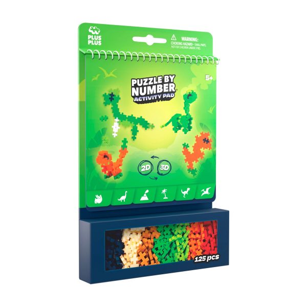 Dinosaurier Activity Pad - 125 Kreativ-Bausteine