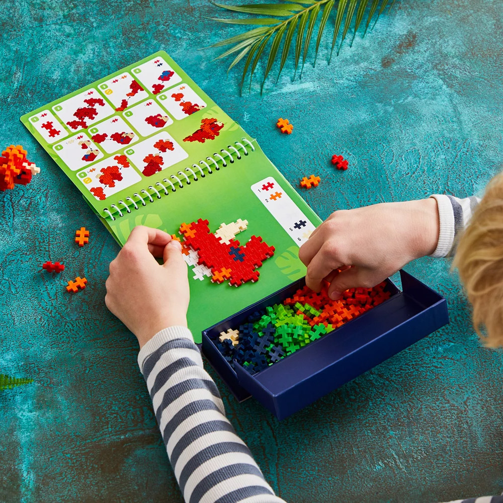 Dinosaurier Activity Pad - 125 Kreativ-Bausteine – Bild 5