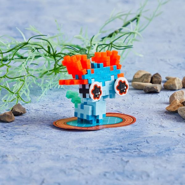 Axolotl Blau - 31 Kreativ-Bausteine