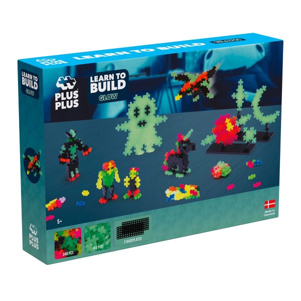 Glow-in-the-Dark - 500 Kreativ-Bausteine Nachtleuchtend